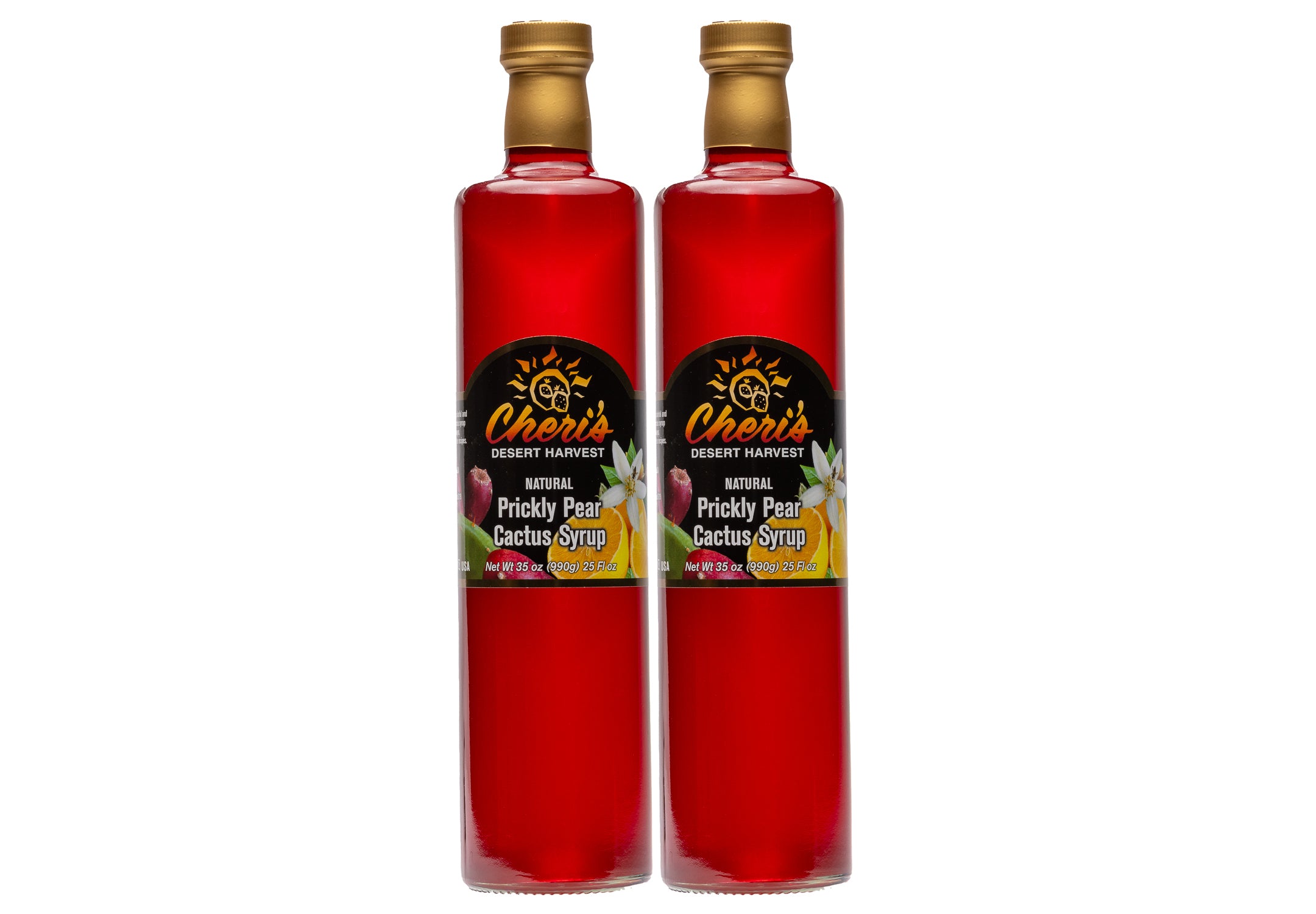 prickly pear cactus syrup Cheri's Desert Harvest Prickly Pear Syrup