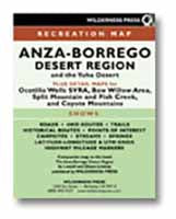 The Anza-Borrego Desert Region Guide with Map