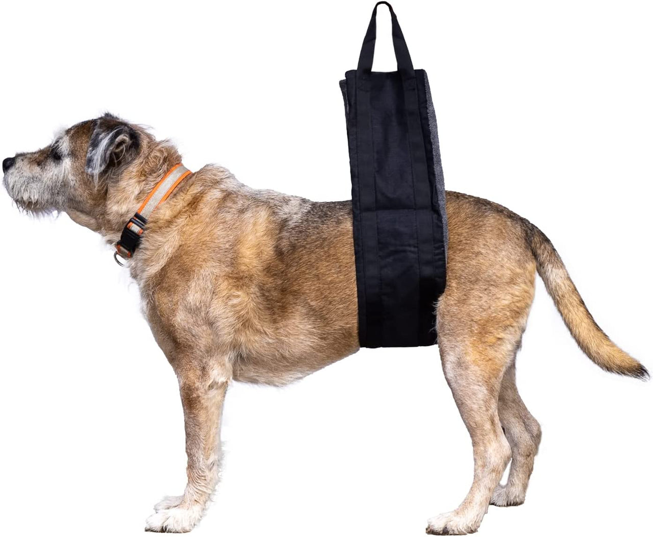 DesertUSA 30-120 lb Portable Large Dog Sling for Back Leg Support Helps Elderly Dogs with Reduced Mobility, Dog Lift Harness, Dog Lifter for Arthritis ACL Cruciate Ligament Rehabilitation, Size 6"x40"