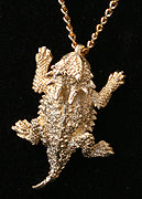 Horny Toad Lizard Necklace