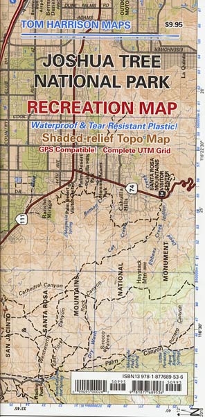Joshua Tree National Park Recreation Map