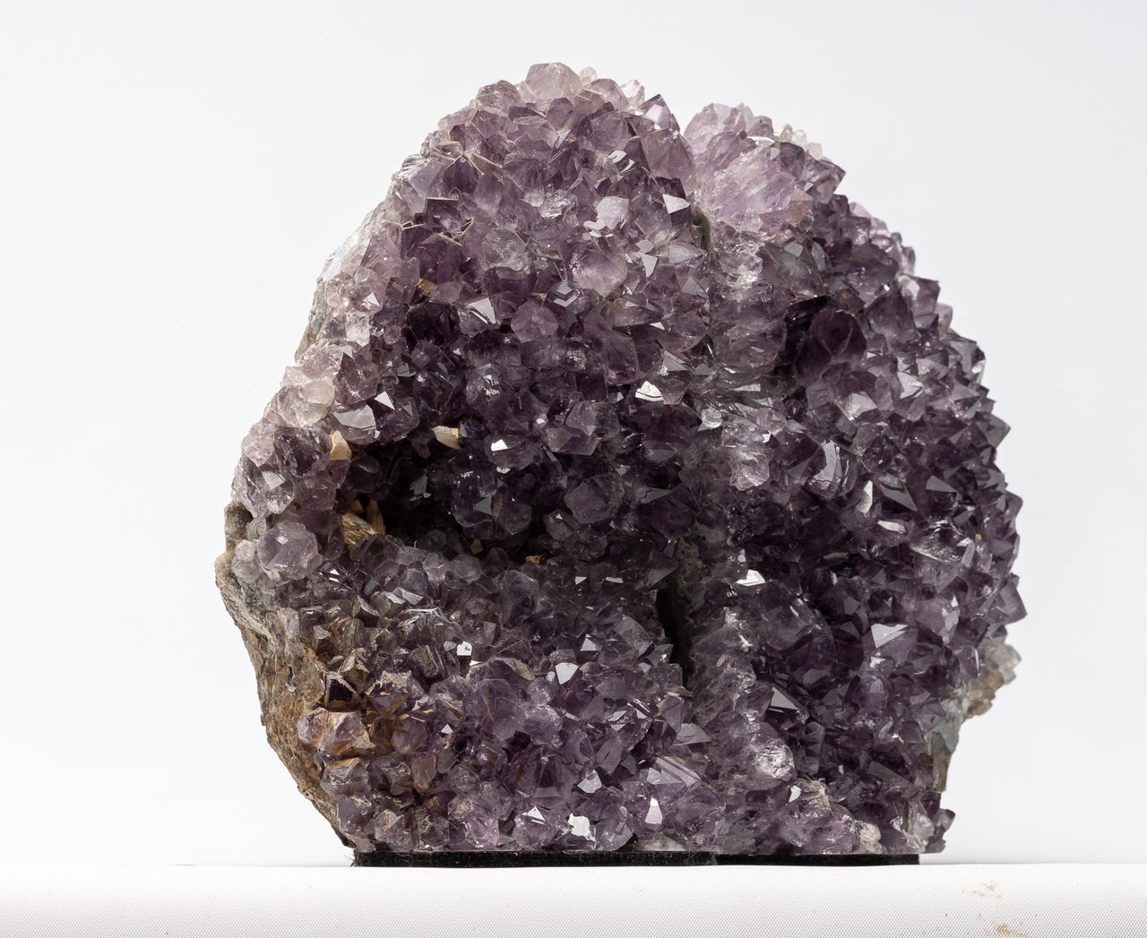 DesertUSA Amethyst Geode Crystal Cluster Bookends