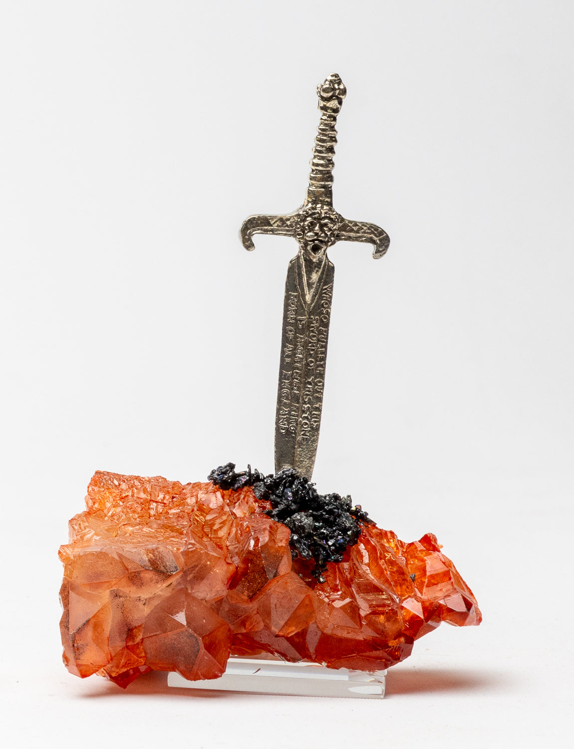 Excalibur on Dyed Crystal Base
