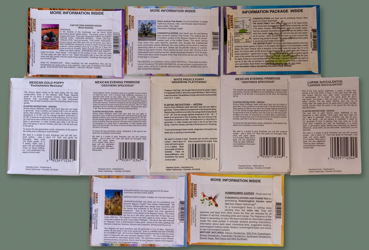 Desert Garden Seed Kit