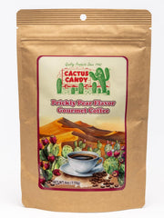 Prickly pear flavored gourmet coffee