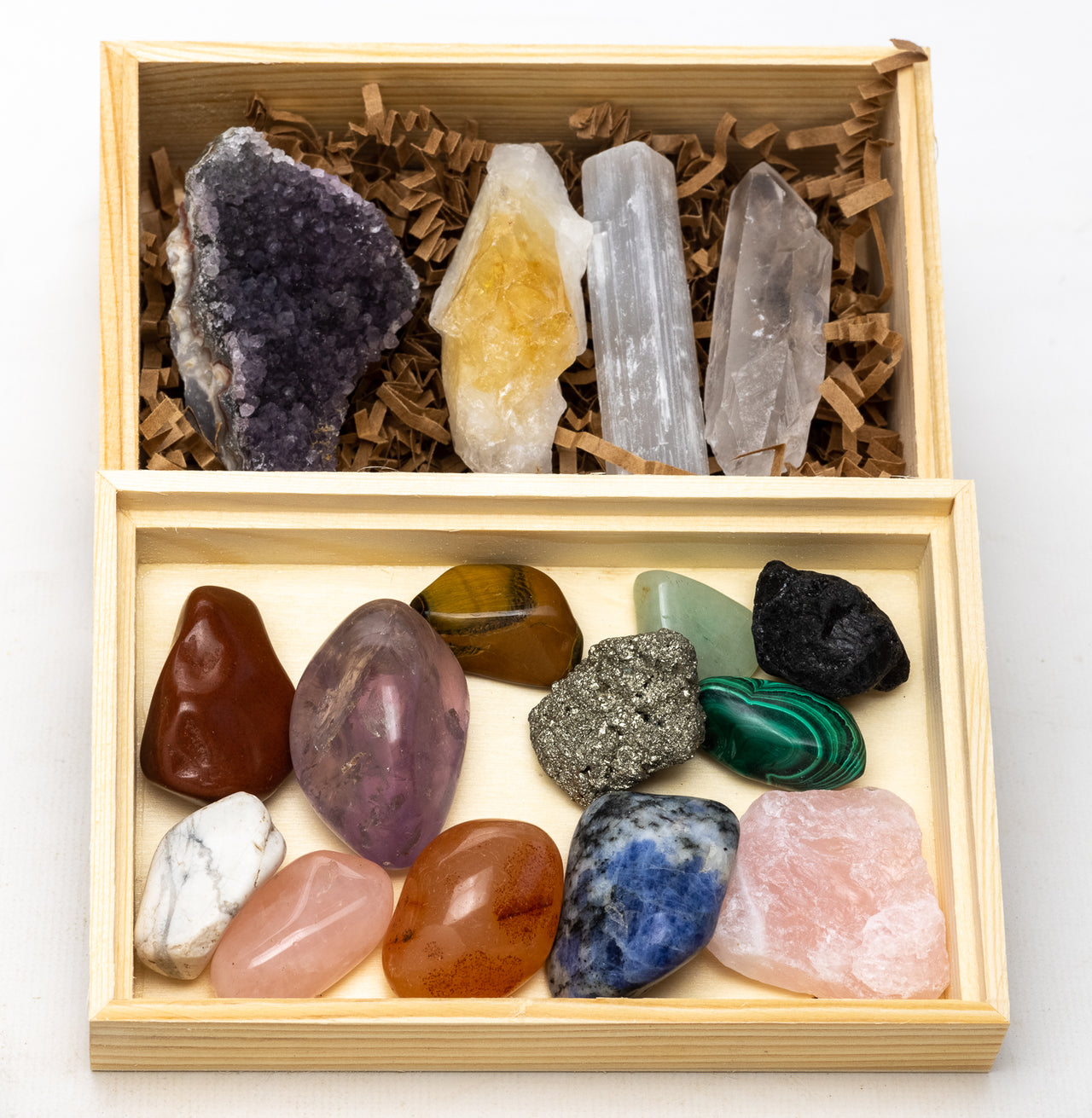 Crystals For Your Home Starter Kit - 16 pieces