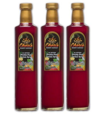 Prickly Pear Syrup - 23 oz Bottles
