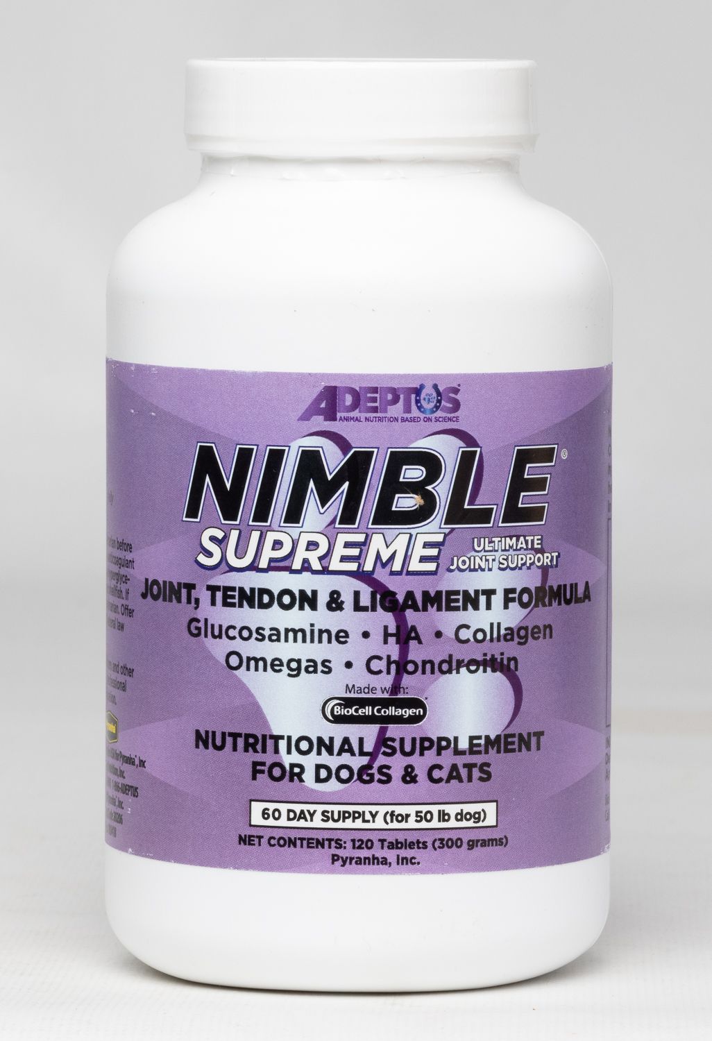 Nimble Supreme® Joint and Soft Tissue Support for Pets